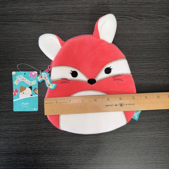 🦊Squishmallow Fifi the Fox Pouch & Vanilla Pudding Bath Bomb w/ surprise Charm - Picture 3 of 6